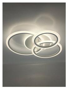 img 4 attached to LED chandelier Estares SONNE 90W 4R-RC-600x530x120-WHITE/WHITE-220-IP20, 90 W, number of lamps: 1 pc., color: white