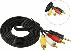 img 1 attached to Cable Atcom 3xRCA - mini jack 3.5 mm (AT7320), 1.8 m, black