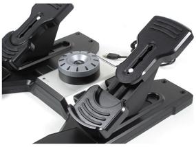 img 2 attached to 🕹️ Logitech G Saitek Pro Flight Rudder Pedals: Enhanced Precision and Comfort in Gray