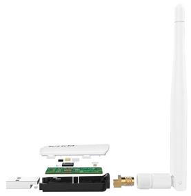 img 1 attached to Wi-Fi adapter Tenda U1, white