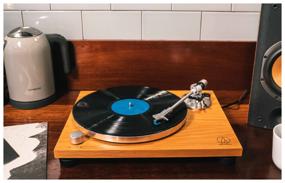 img 4 attached to Audio-Technica AT-LPW30TK turntable teak wood