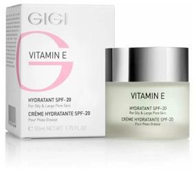 img 1 attached to Gigi cream Vitamin E Hydratant for oily & large pore skin, 50 ml