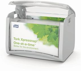 img 1 attached to 🧻 TORK Xpressnap N4 Napkin Dispenser: Compact and Convenient 15x20.1x15.5 cm Size