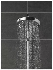img 4 attached to 🚿 Luxurious Grohe Tempesta Cosmopolitan 210 Shower Column in Chrome for an Ultimate Shower Experience