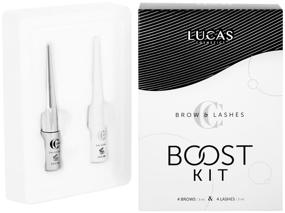 img 2 attached to CC Brow Serum set for eyelash and eyebrow growth boost kit