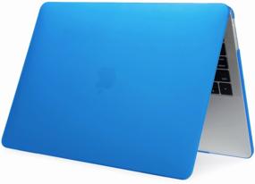 img 2 attached to Case PALMEXX MacCase for MacBook Air 13" (2018-2020) A1932, A2179, A2337, matte blue