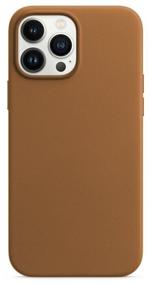 img 3 attached to iPhone 12 Pro Max Upgrade Leather Case Brown