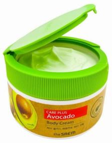 img 3 attached to The Saem Care Plus Avocado Body Cream, 300 ml