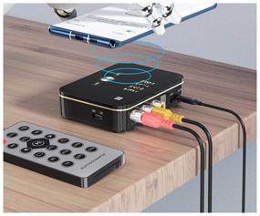 img 2 attached to Bluetooth Transmitter / Reciever Transmitter / Receiver / Audio transmitter) Coaxial, Optical, TosLink, AUX, RCA, MicroSD, USB. M8