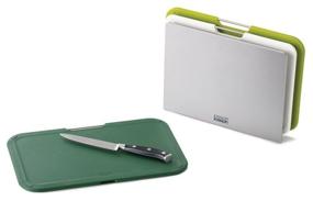 img 2 attached to Joseph Joseph Nest Regular cutting board set, 3 pcs, green