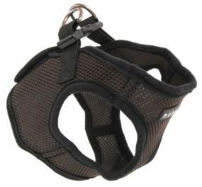 img 4 attached to Шлейка Puppia Soft vest harness B, обхват шеи 19 см, XS