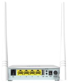 img 1 attached to Wi-Fi router Tenda D301 V2, white