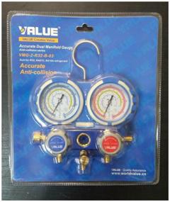 img 4 attached to Gauge manifold Value VMG-2-R32-B-03 in a blister