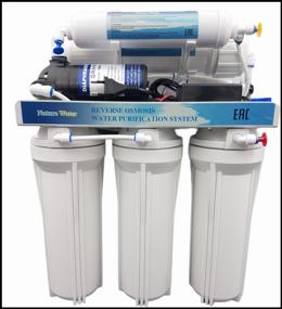 img 3 attached to Reverse osmosis system NatureWater with pump (water filter)