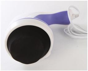 img 4 attached to 💙 White/blue Electric Body Massager: Vibrating Relax & Tone, Spin Tone for Ultimate Relaxation