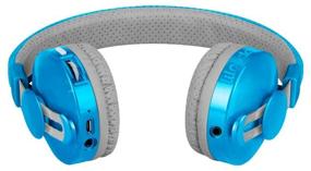 img 1 attached to LilGadgets Untangled Pro wireless headphones for children, blue