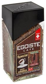 img 4 attached to Instant coffee Egoiste Special freeze-dried with ground coffee, glass jar, 100 g