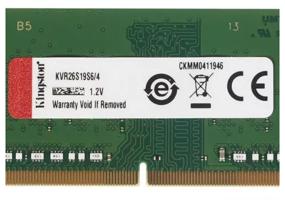 img 2 attached to Оперативная память Kingston ValueRAM 4 ГБ DDR4 2666 МГц SODIMM CL19 KVR26S19S6/4