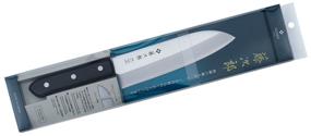 img 2 attached to 🔪 Tojiro Western Santoku Knife F-311 - 17 cm Blade: Enhance Your Culinary Skills with Precision and Versatility