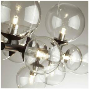 img 2 attached to Chandelier Odeon Light Tovi 4818/7, G9, 280 W, number of lamps: 7 pcs., armature color: black, shade color: colorless