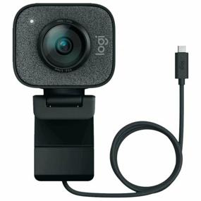 img 2 attached to Logitech StreamCam Graphite webcam (960-001281) for streaming, black, 2Mp, FullHD (up to 1080p@60fps in MJPEG), auto focus, viewing angle 78