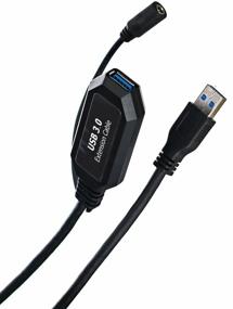 img 4 attached to VCOM USB to USB extension cable (CU827), 5 m, black