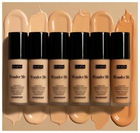 img 3 attached to Pupa Wonder Me Fluid Waterproof Foundation, 30 ml, shade: 025 natural beige neutral