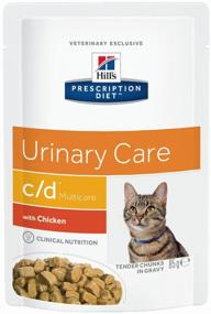img 2 attached to Hill's Prescription Diet c / d Multicare wet cat food, for the prevention of KSD, with chicken 12 pcs x 85 g (pieces in sauce)
