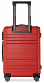 img 3 attached to Xiaomi suitcase, polycarbonate, support legs on the side wall, 65 l, red
