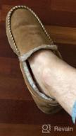 img 1 attached to Warm And Cozy Men'S Festooning Moccasin Slippers With Non-Slip Sole review by Ryan Hoover