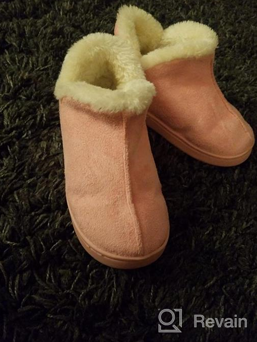 img 1 attached to 👞 ChayChax Kids Slipper Boots: Anti-Slip Boys' Shoes for Comfy Slippers review by David Gill