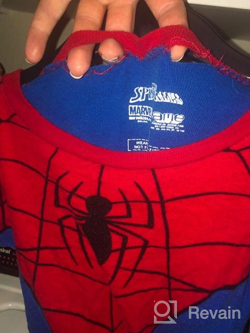 img 1 attached to 🕷️ Marvel Boys Spiderman Cotton Pajamas: Comfortable Clothing and Sleepwear for Boys review by Cody Siger