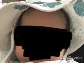 img 7 attached to Шляпа-ведро Pureborn Baby Toddler: дышащая защита от солнца для мальчиков и девочек с ремешком на подбородке