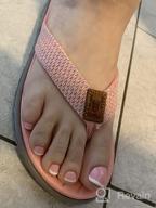 img 1 attached to Stay Stylish And Comfortable With KuaiLu Women'S Non-Slip Thong Sandals review by Gary Beard