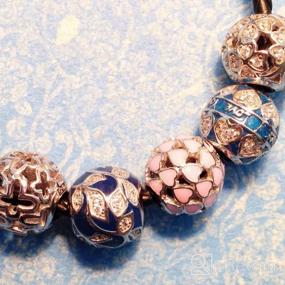 img 6 attached to NINAQUEEN Серебряные цветные камней бижутерные подвески: превосходные ювелирные изделия с кубическим цирконием AAAAA, идеальные в качестве подарков на Рождество.