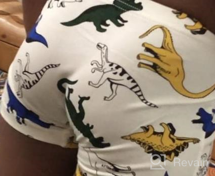 img 1 attached to 🩲 Cotton Toddler Dinosaur Underwear for Boys - Secdtie Boys' Clothing and Underwear review by Bryant Randolph