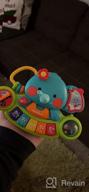 img 1 attached to Zooawa Light Up Baby Piano Toy: Perfect Musical Gift For 6-18 Months Boys And Girls - Elephant Keyboard Piano Toy For Christmas And 1-Year-Olds review by Elle Foster