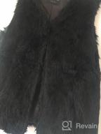 img 1 attached to Women'S Faux Fur Vest With Sherpa Fleece Lining - Fashionable And Warm Outwear For Spring And Winter By Bellivera review by Satish Tegan