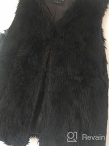 img 8 attached to Women'S Faux Fur Vest With Sherpa Fleece Lining - Fashionable And Warm Outwear For Spring And Winter By Bellivera