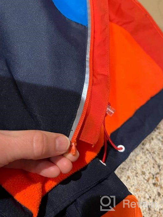 img 1 attached to 🧥 LOKTARC Boys' Lightweight Waterproof Raincoats - Hooded Jackets & Coats review by Chris Ledet