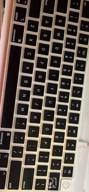img 1 attached to MOSISO Keyboard Cover Compatible With MacBook Air 13 Inch 2022 2021 2020 Release A2337 M1 A2179 Retina Display With Touch ID Backlit Magic Keyboard, Waterproof Protective Silicone Skin, Rose Quartz review by Eddie Rivas