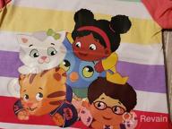 img 1 attached to 👚 Dainty and Delightful: Daniel Tiger Pink Striped Tee for Girls, Size 2T review by Melissa Brown