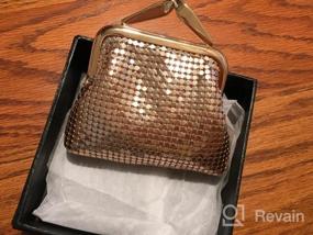img 5 attached to Aluminum Metal Mesh Coin Purse With Small Buckle For Women - Ideal For Girls And Everyday Use