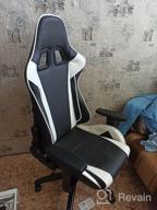 img 3 attached to Computer chair Everprof Lotus S6 gaming, upholstery: imitation leather, color: black/white review by Jnis Stepi ᠌