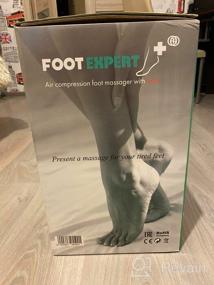 img 7 attached to Комбинированный массажер для ног электрический MEDISTELLAR FOOT EXPERT MS 44, белый