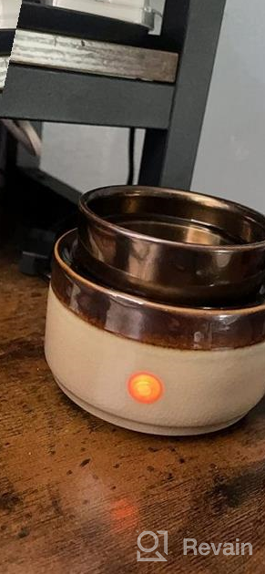 img 1 attached to Kobodon'S 3-In-1 Ceramic Electric Wax Warmer: The Ultimate Fragrance Solution For Candles, Wax Melts, And Essential Oils review by Derrick Wilson