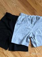 img 1 attached to 🩳 UNACOO Unisex 2 Pack Cotton Shorts: Premium Boys' Clothing for Comfort and Style review by Carnell Bollwitt