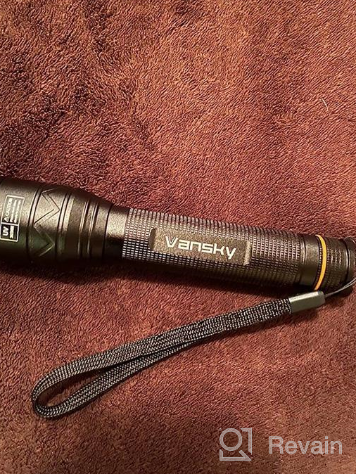 img 1 attached to Vansky UV Light Blacklight Flashlights 365Nm: LED Black Light Flashlite Professional Ultraviolet Flashlight Pet Urine Detector For Dog Cat, Resin Curing And Rock Hunting(Batteries Are Included) review by Ashley Owens