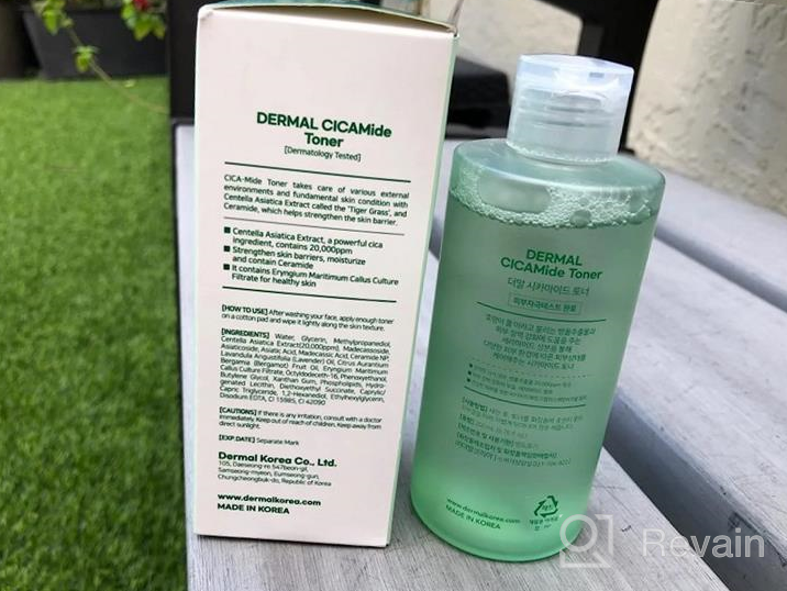 img 1 attached to Dermal Cicamide Face Serum: Hydrating, Calming Redness, And Trouble Relief For Sensitive Oily Skin With Ceramide And Centella Asiatica Extracts - 50Ml review by Owen Blanco