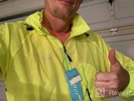 img 1 attached to Stay Dry And Comfortable With Spmor Men'S Lightweight Waterproof Windbreaker Jacket review by Christopher Lott